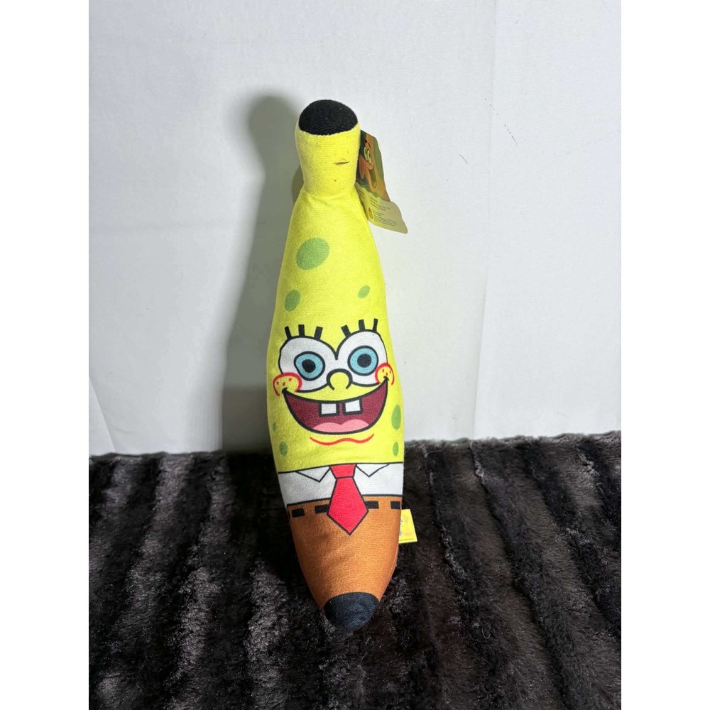 Nickelodeon SpongeBob SquarePants Banana Plush Toy Yellow Character Collectible